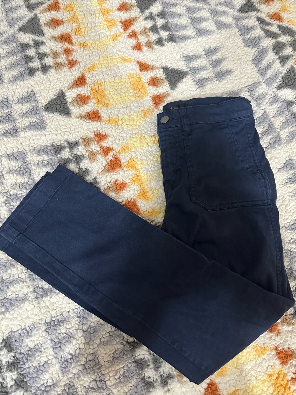 J.Crew Women’s Size 25 Navy Blue Skinny Pants Stretch Chino